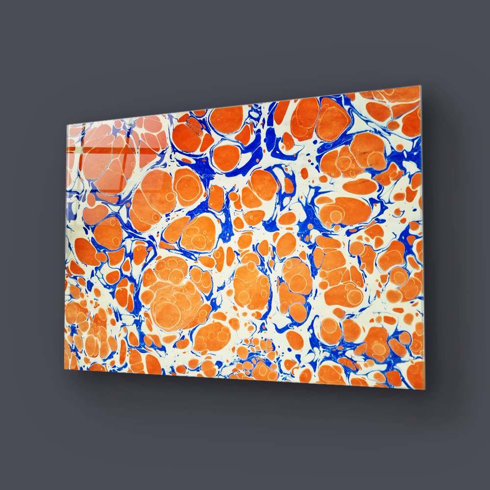 Traditional Turkish Marble Glass Wall Art - CreoGlass E-Shop