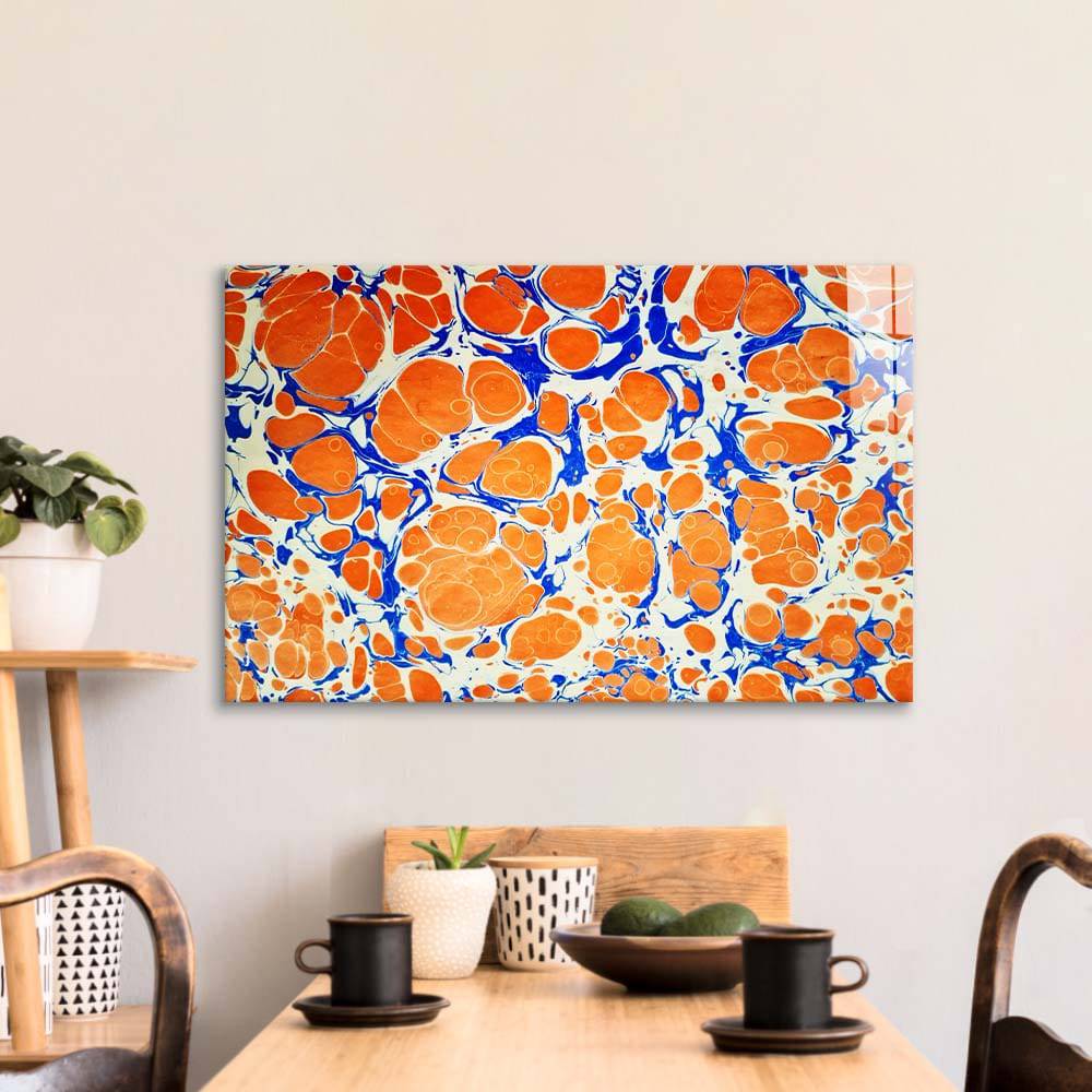 Traditional Turkish Marble Glass Wall Art - CreoGlass E-Shop
