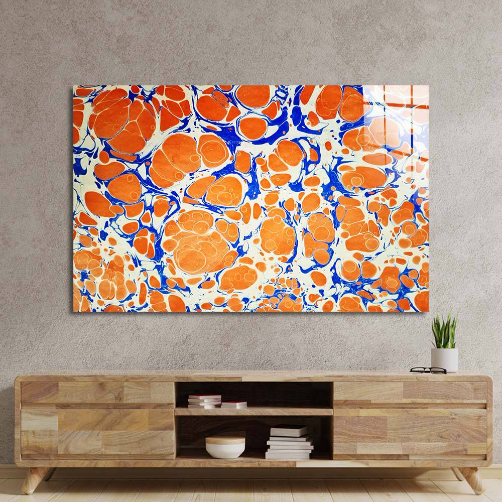 Traditional Turkish Marble Glass Wall Art - CreoGlass E-Shop