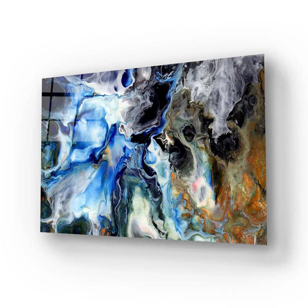 Acrylic Liquid Structure Glass Wall Art - CreoGlass E-Shop