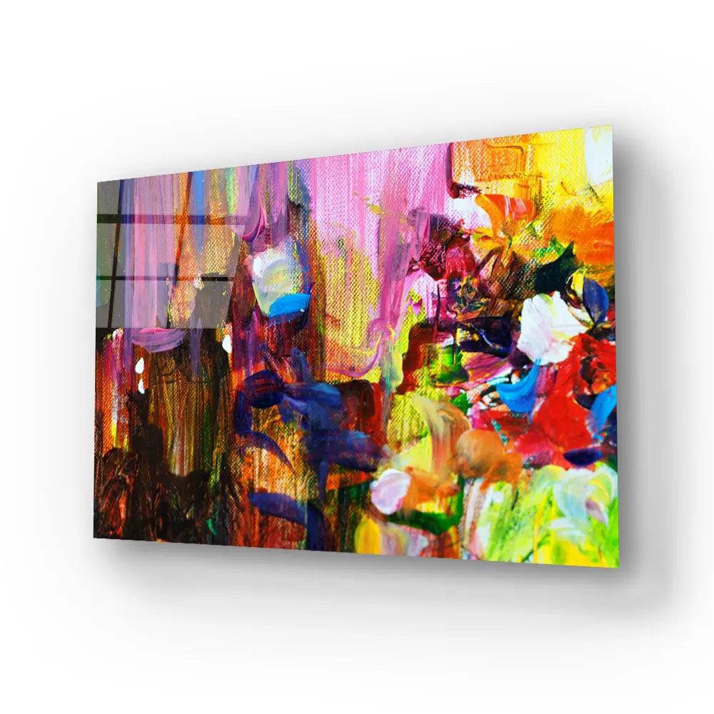 Colorful Sweet Colors Glass Wall Art - CreoGlass E-Shop