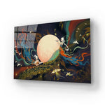 Flyingfairy Dunhuang Style Glass Wall Art - CreoGlass E-Shop
