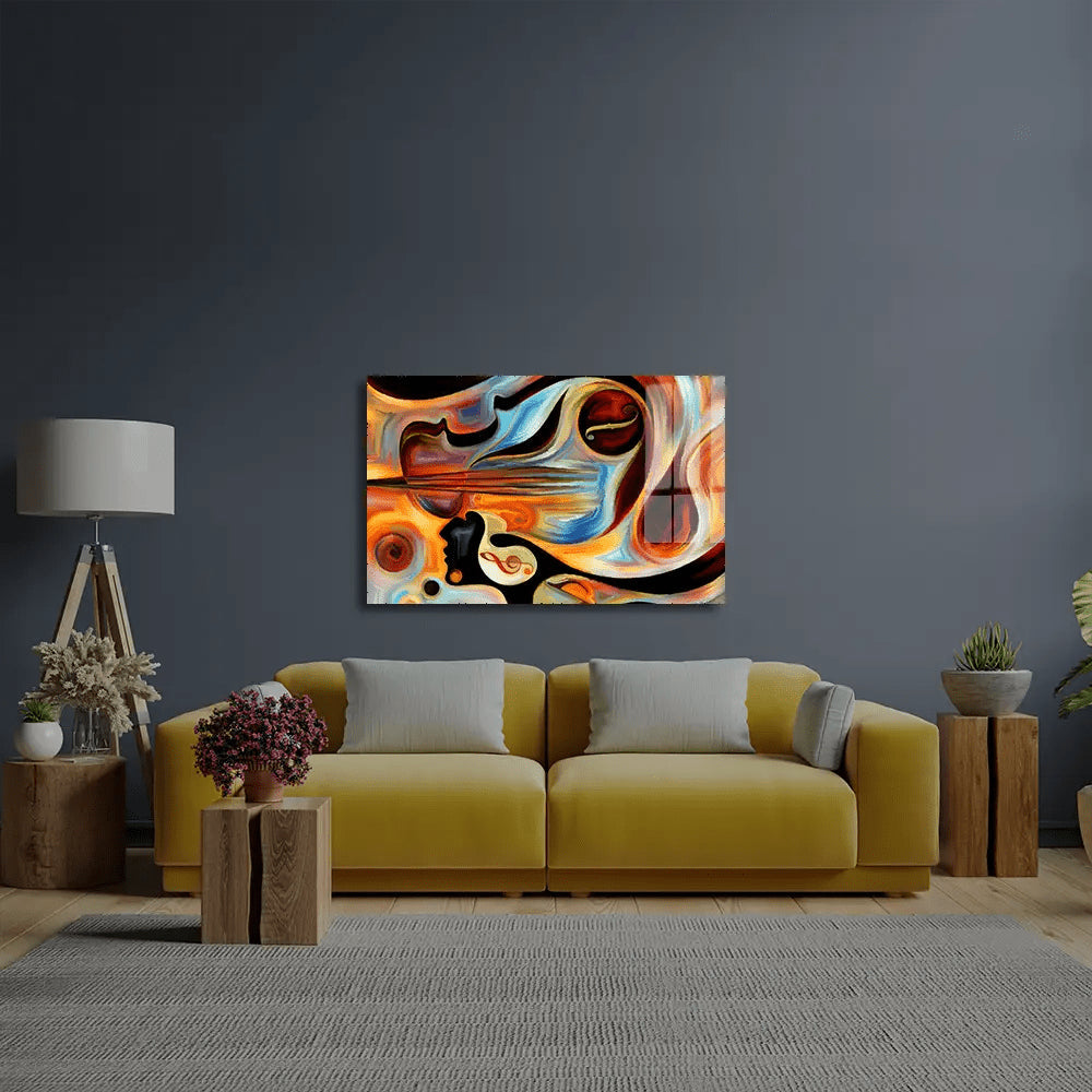 Inner Melody Series Glass Wall Art - CreoGlass E-Shop