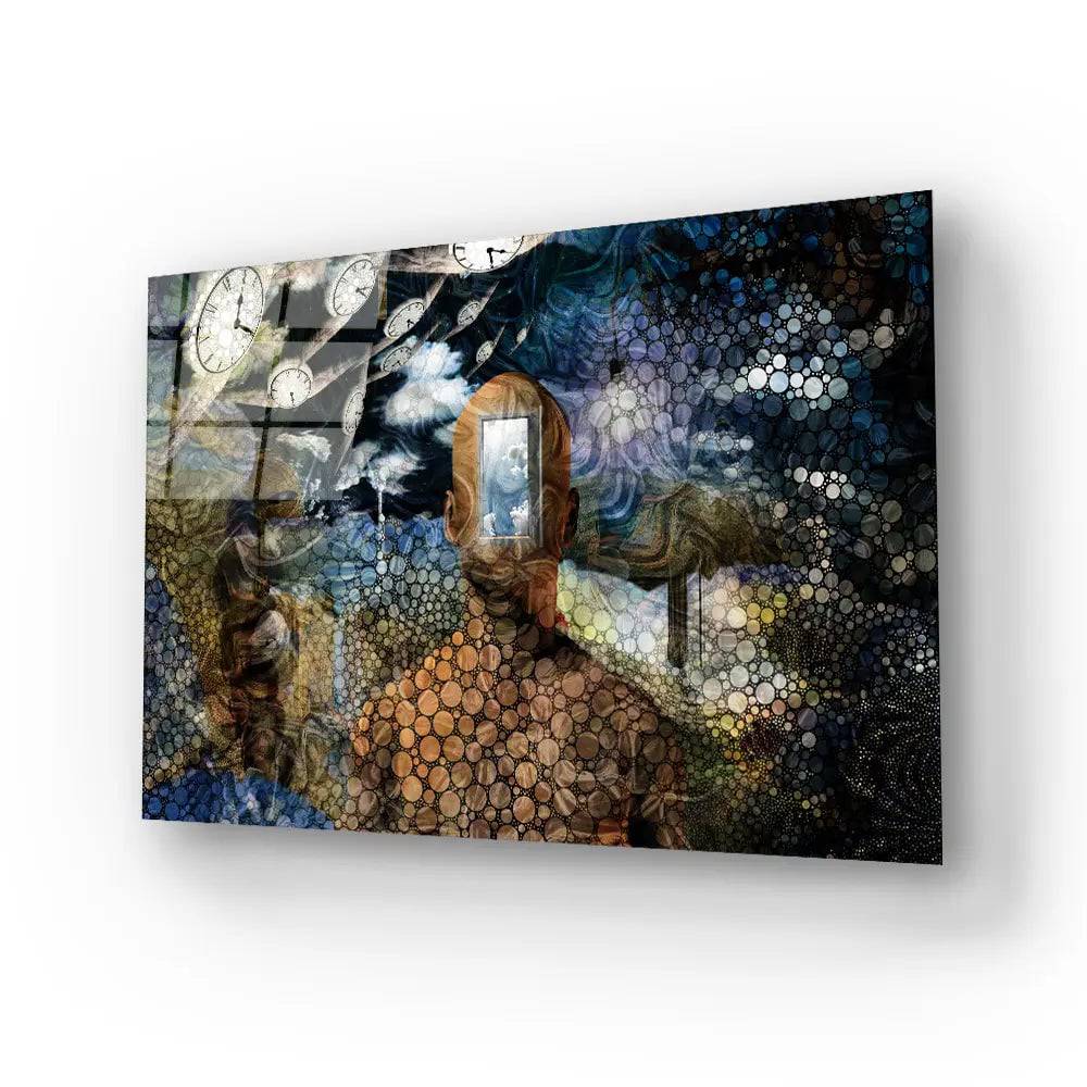 Opened Door To Another World Glass Wall Art - CreoGlass E-Shop