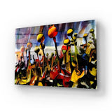 Opium Poppy Glass Wall Art - CreoGlass E-Shop