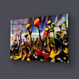 Opium Poppy Glass Wall Art - CreoGlass E-Shop