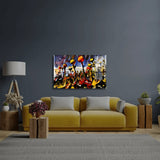 Opium Poppy Glass Wall Art - CreoGlass E-Shop