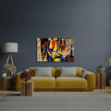 Still Life Food Glasses Wine Glass Wall Art - CreoGlass E-Shop