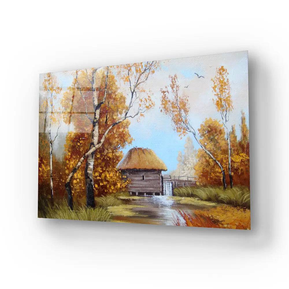 Ukraine Art Landscape Glass Wall Art - CreoGlass E-Shop