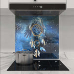 Dream Catcher Glass Kitchen Splashback