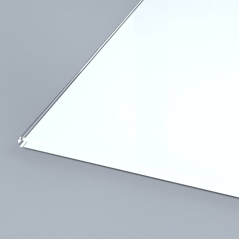 White Classic Plain Colour Sample