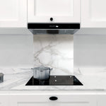 Silver - White Opera Splashback