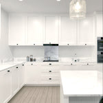 Silver - White Opera Splashback