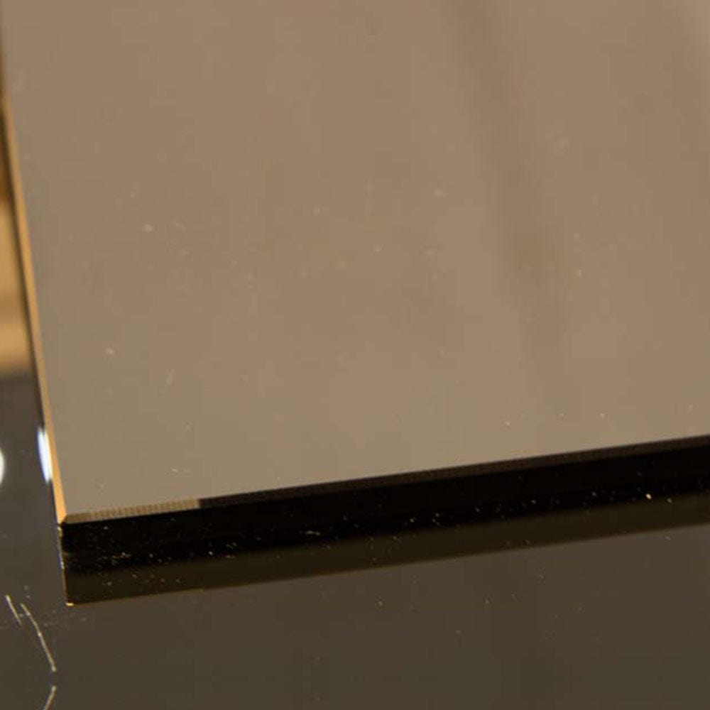 Bronze Toughened Mirror Sample